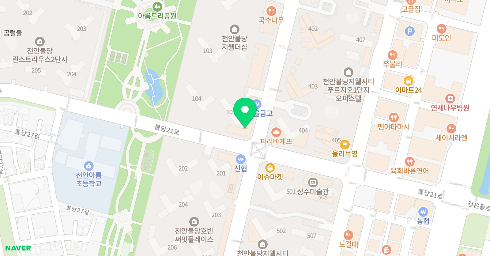 람스 바이올린 위치