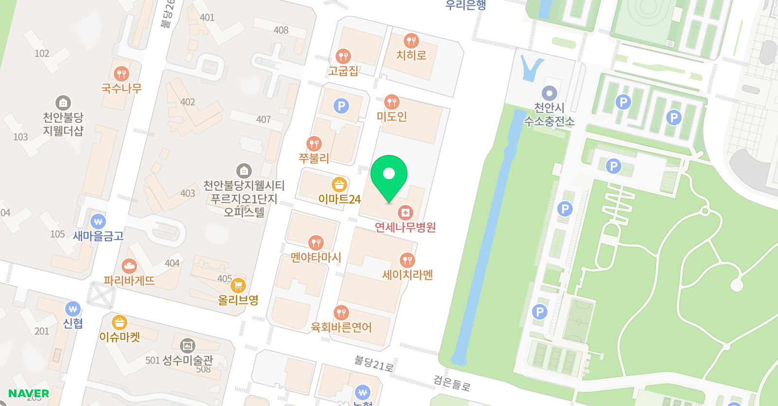 쟈넷s 영어교습소 위치