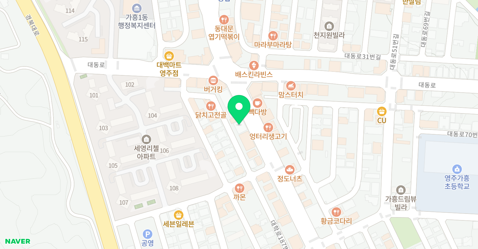 용인대 국가대표 태권도 위치