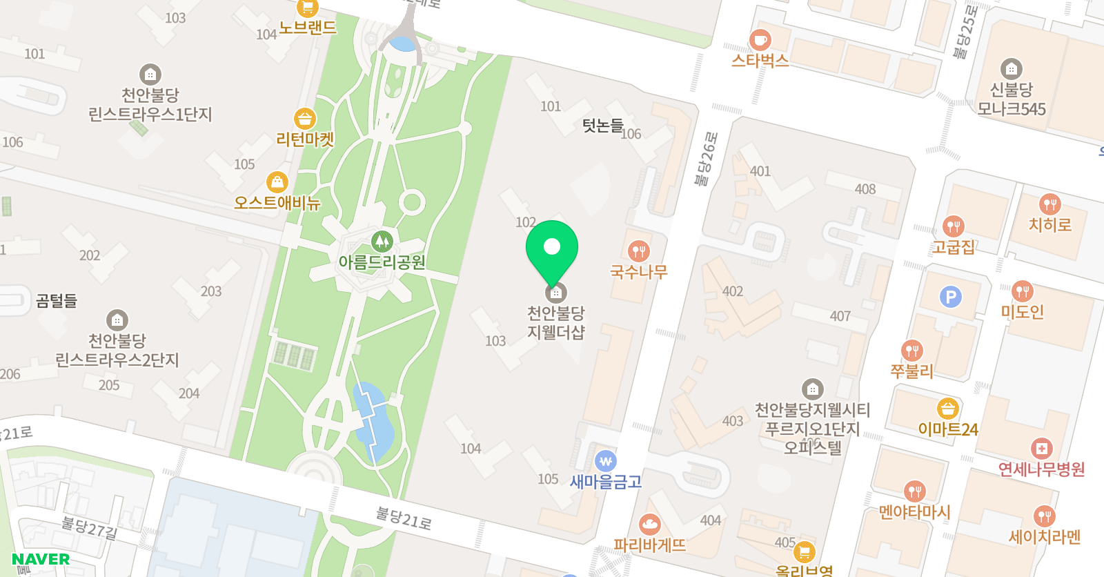 소미창조의아침 미술학원 위치