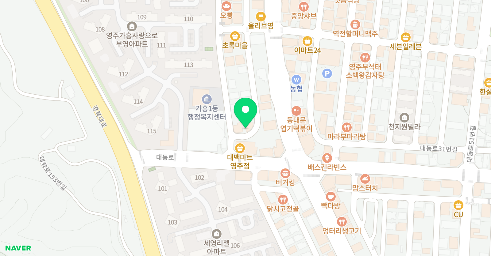 두드림 학원 위치