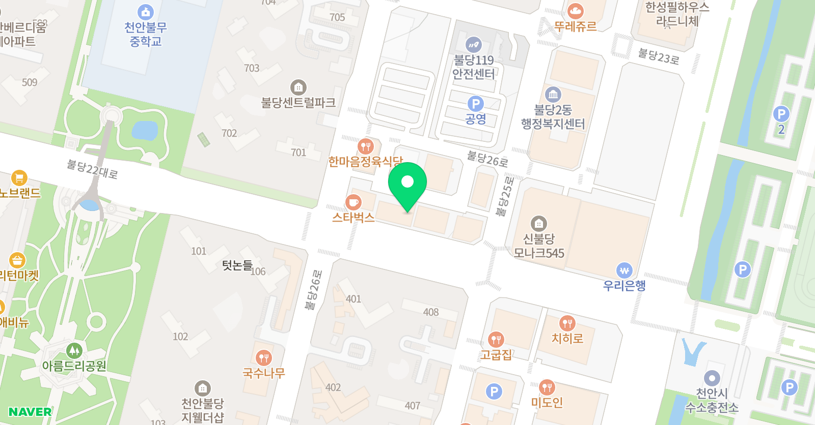 닥터윤 영어학원 위치