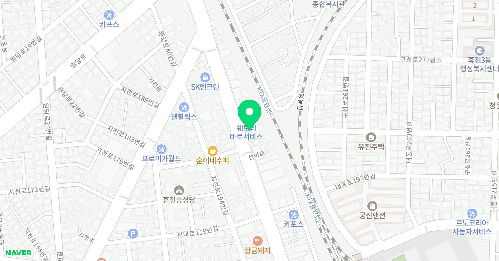다솜 미술음악학원 위치