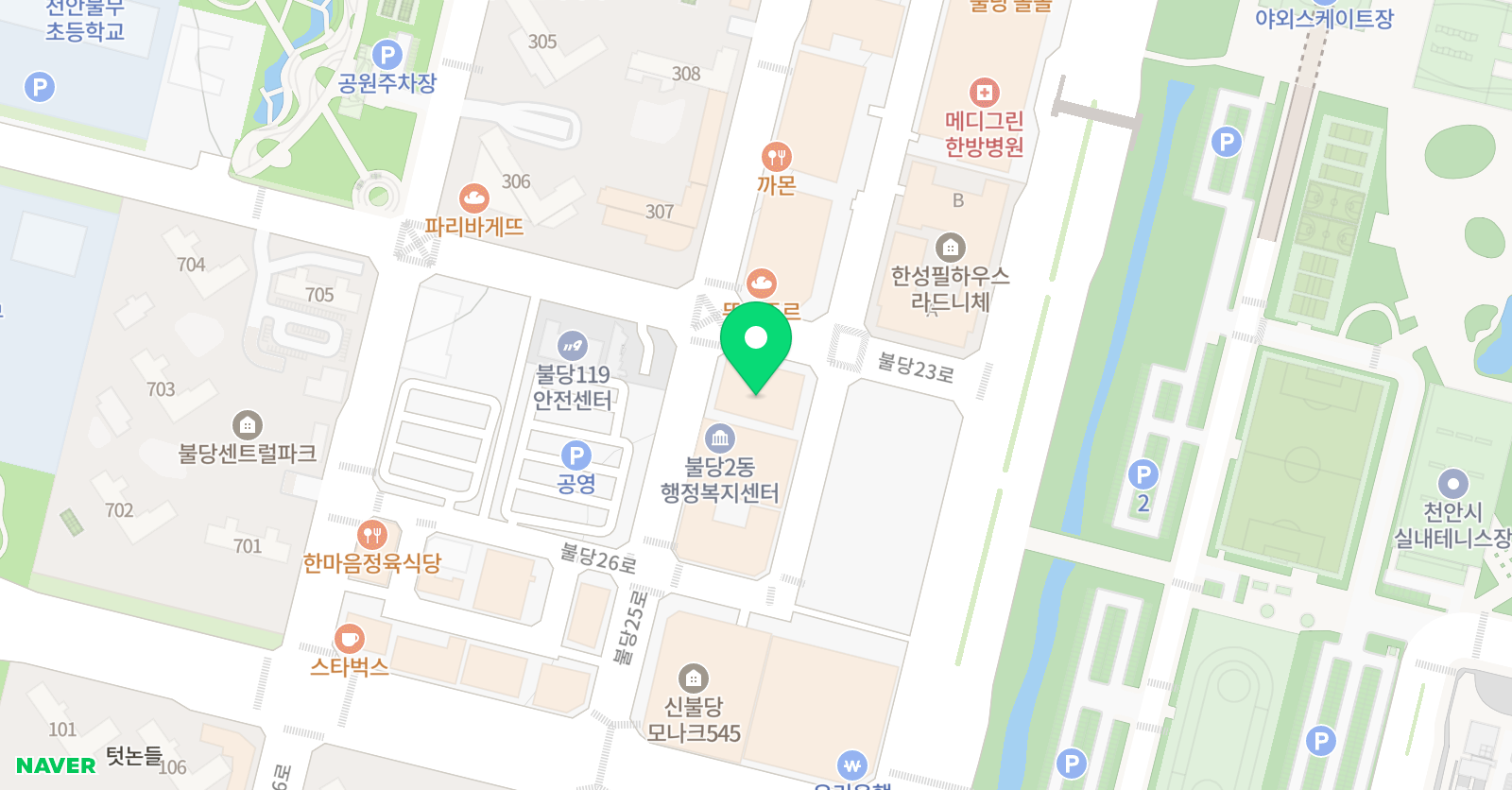 누리 수학학원 위치