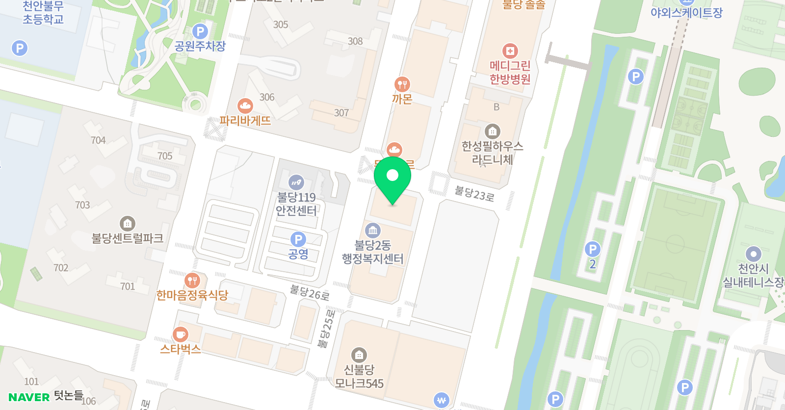 위드 무용학원 위치