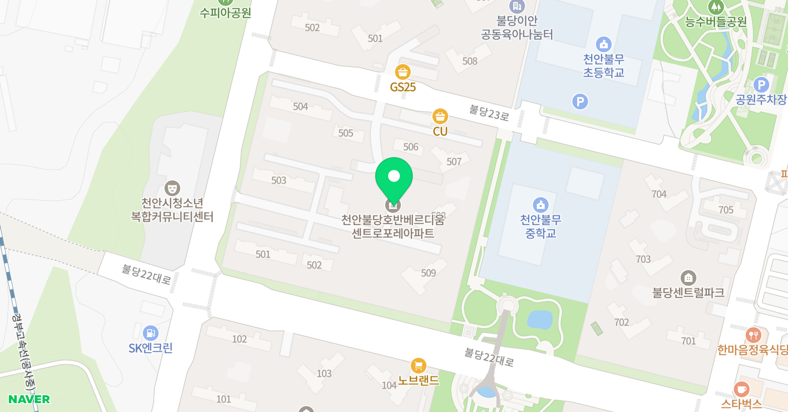 신불당교구 사고력씨투엠 요리수노리 수학 위치