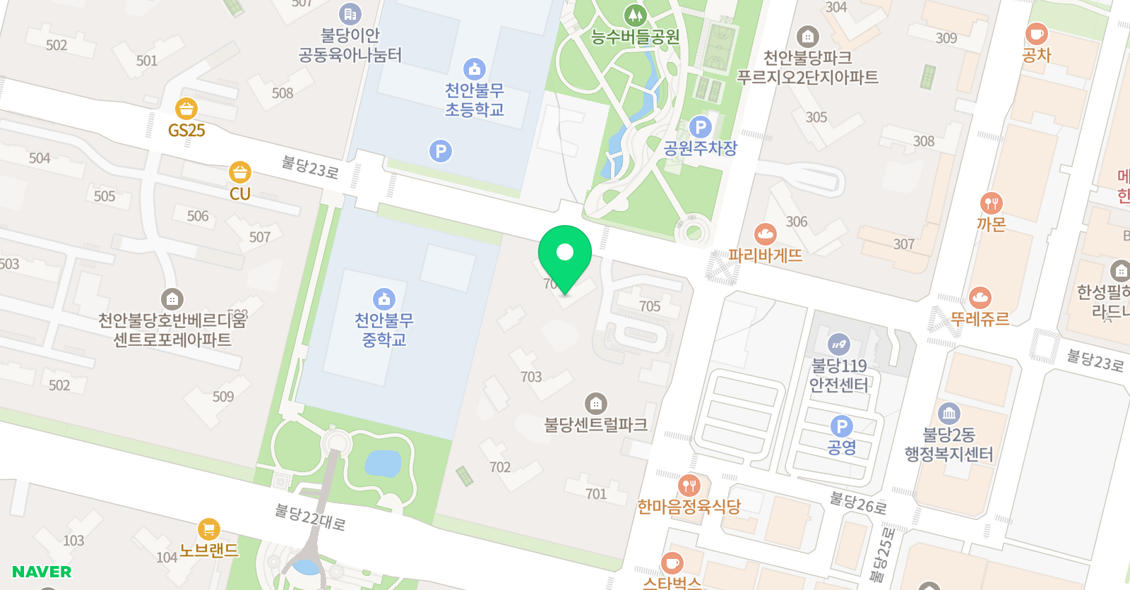 젭스 영어성경홈스쿨 위치