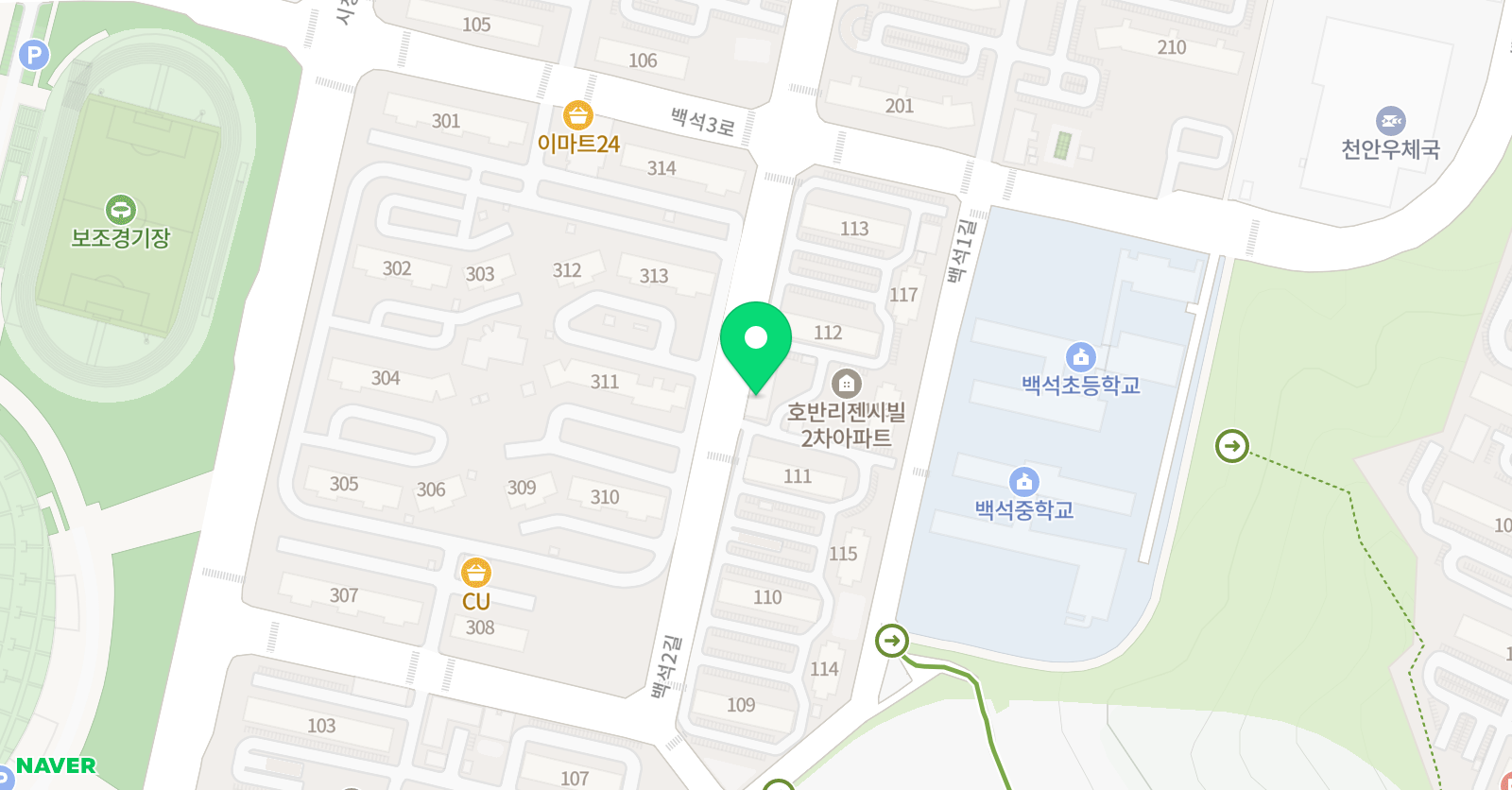수풀 수학교습소 위치