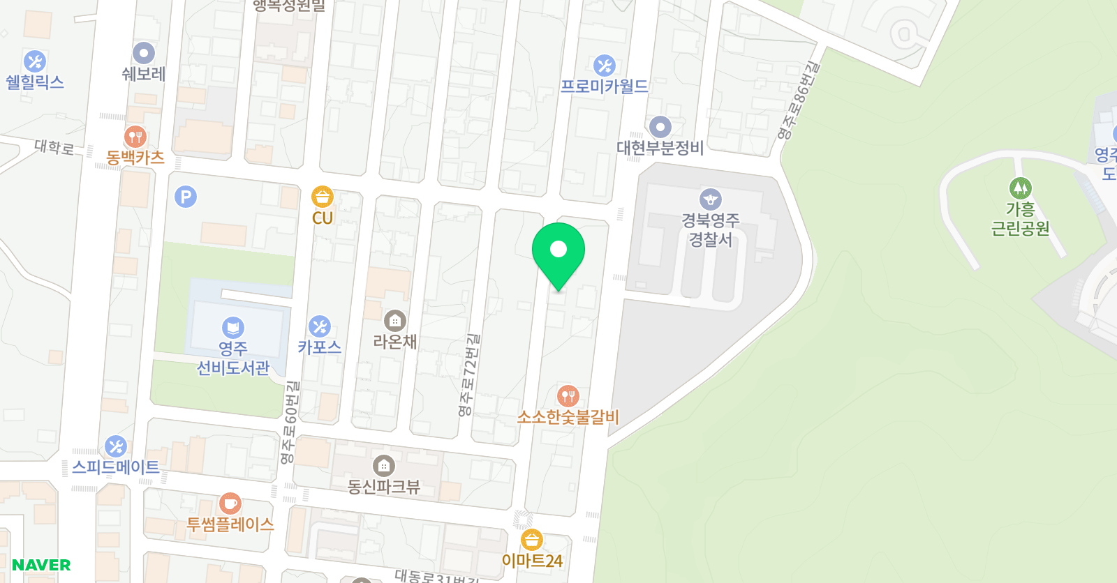 아소비 영주가흥점 위치