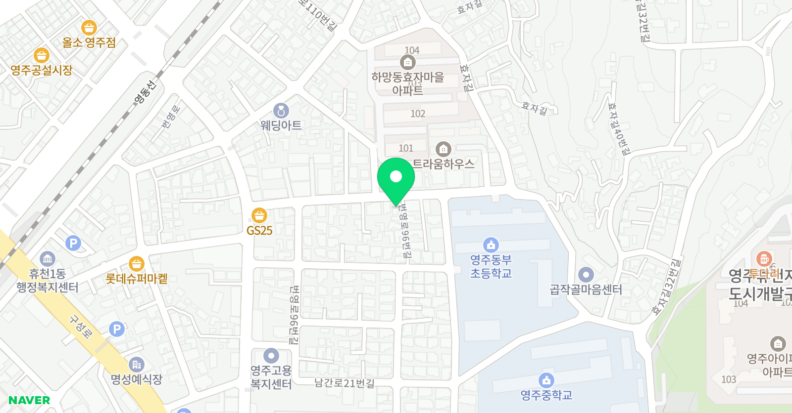 피아노숲 교습소 위치