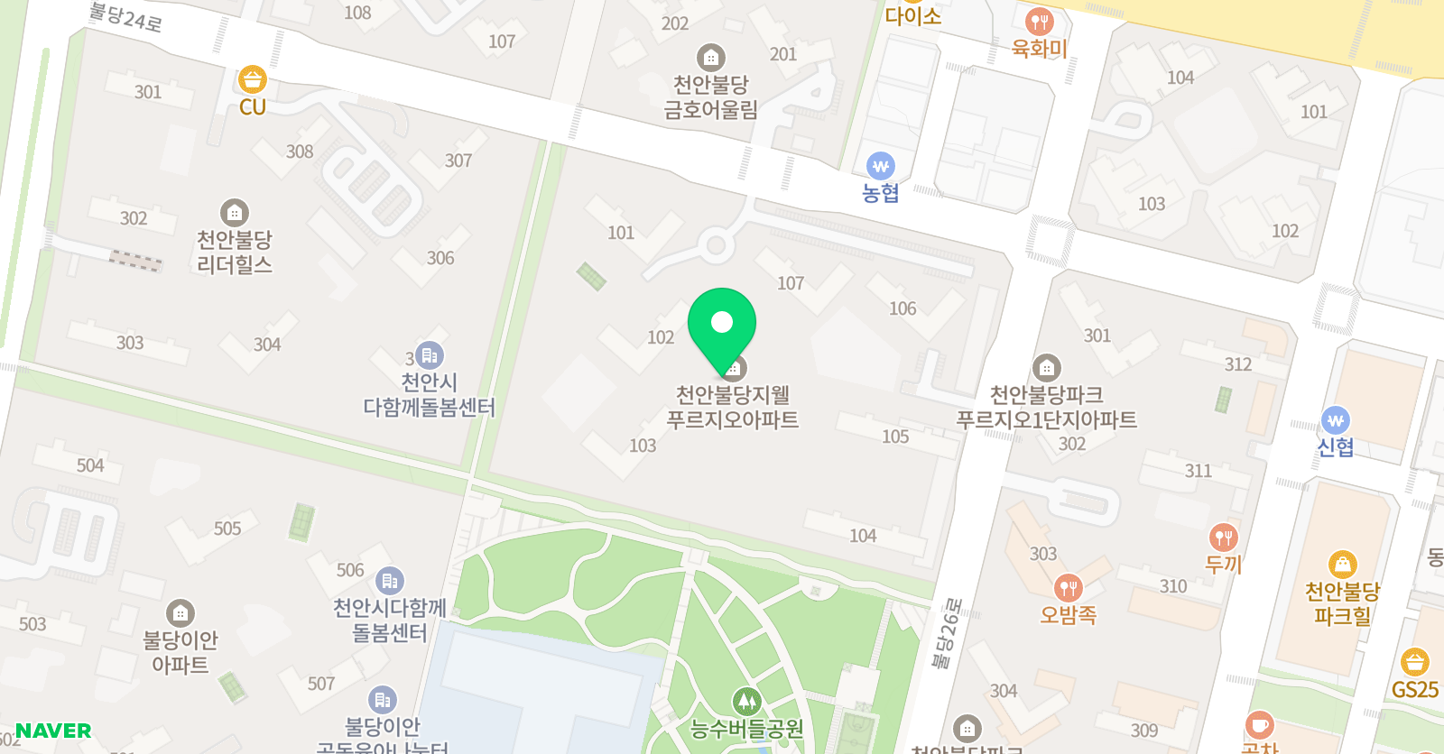 몬스터매스 소한이 불당4교육원 위치