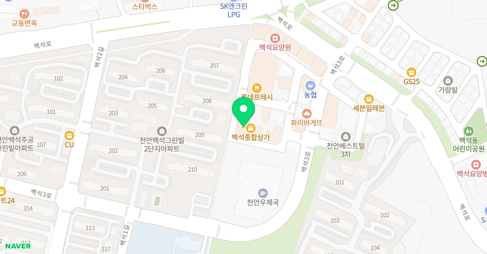 레드매쓰 수학학원 위치