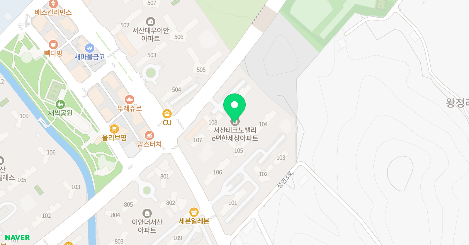 데이지 잉글리쉬 위치