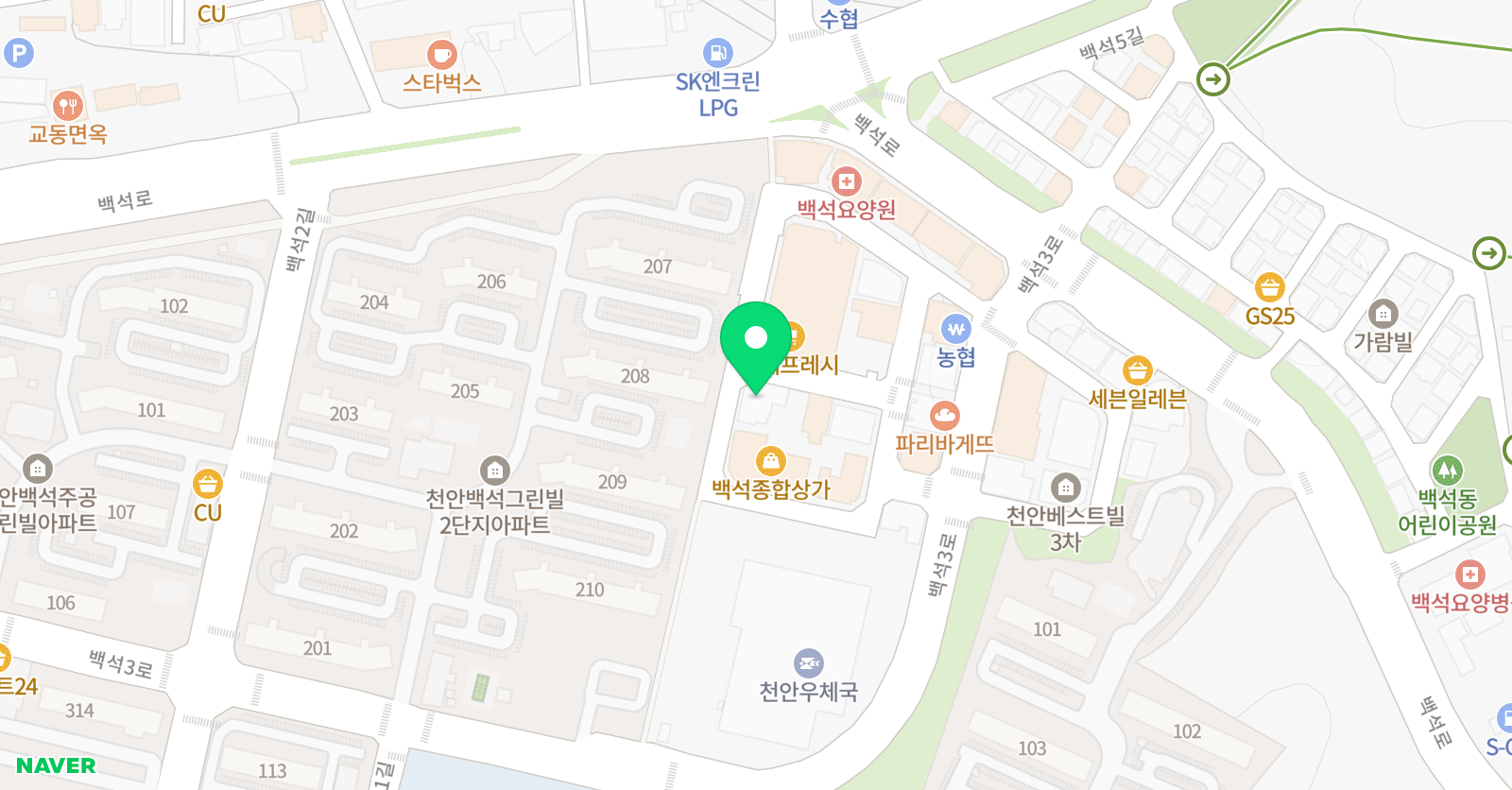 셀파우등생교실 으뜸학원 위치