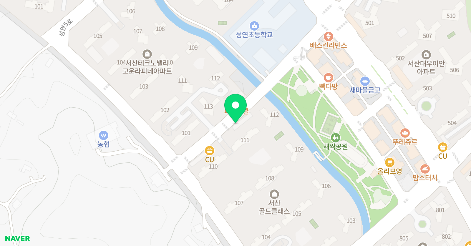 아이 아티움 미술교습소 위치