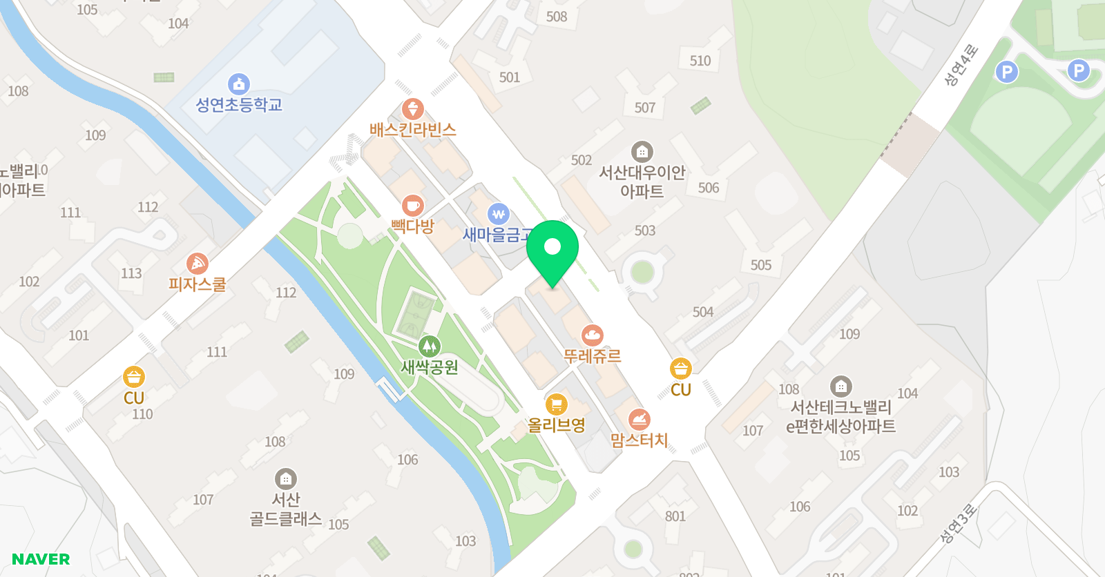 바이올리 음악교습소 위치