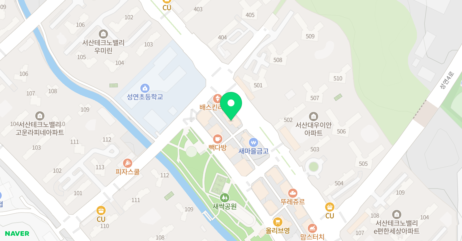 마스터케이 태권도 줄넘기 위치