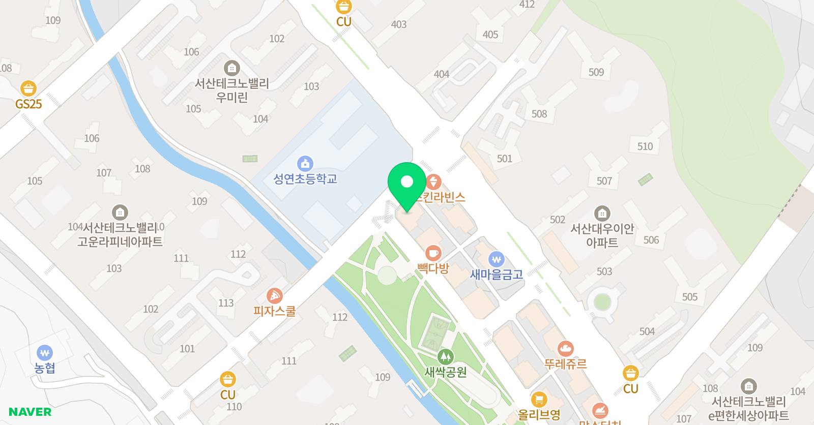 토킹스타 성연점 위치