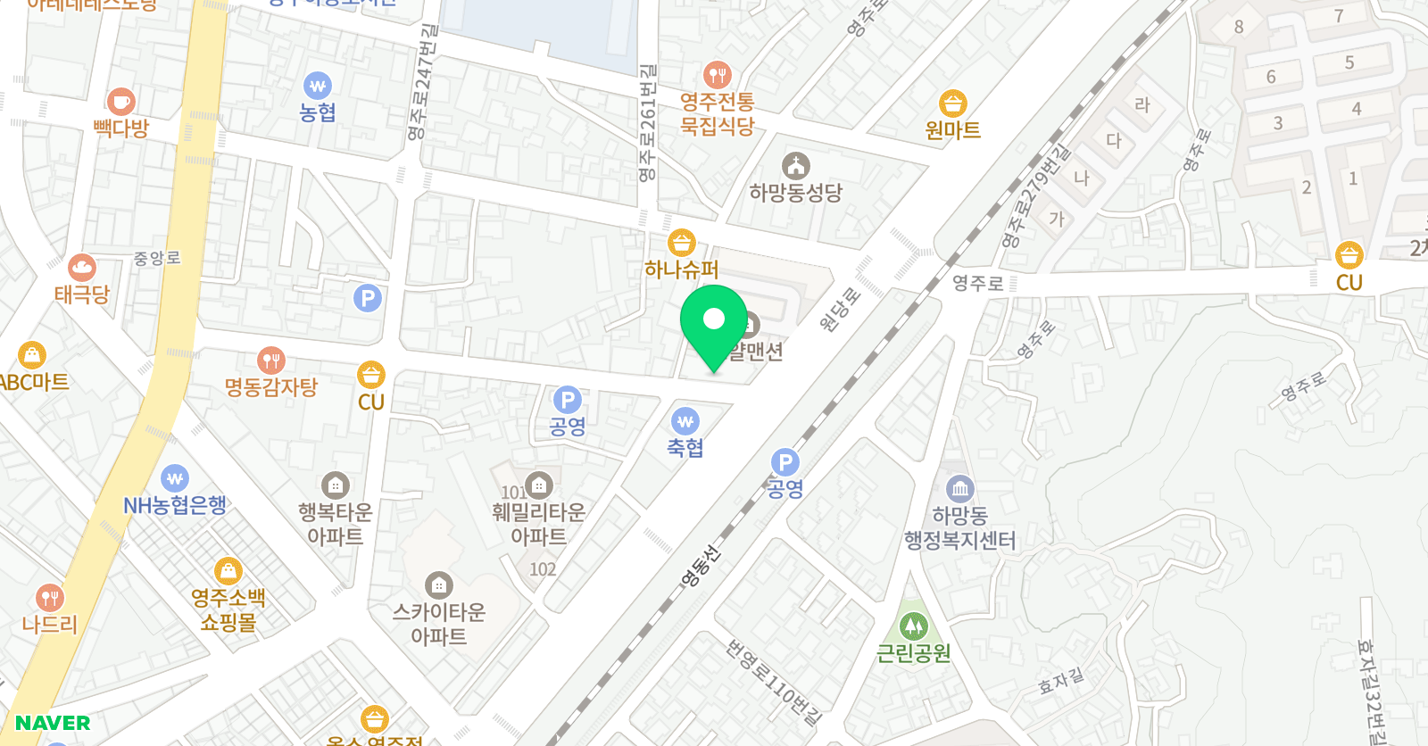 명문 학원 위치