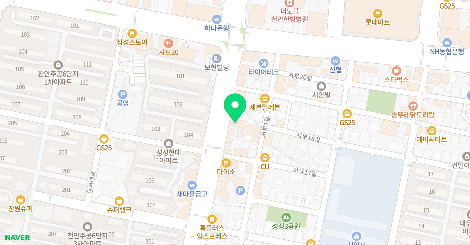 브니엘 음악학원 위치