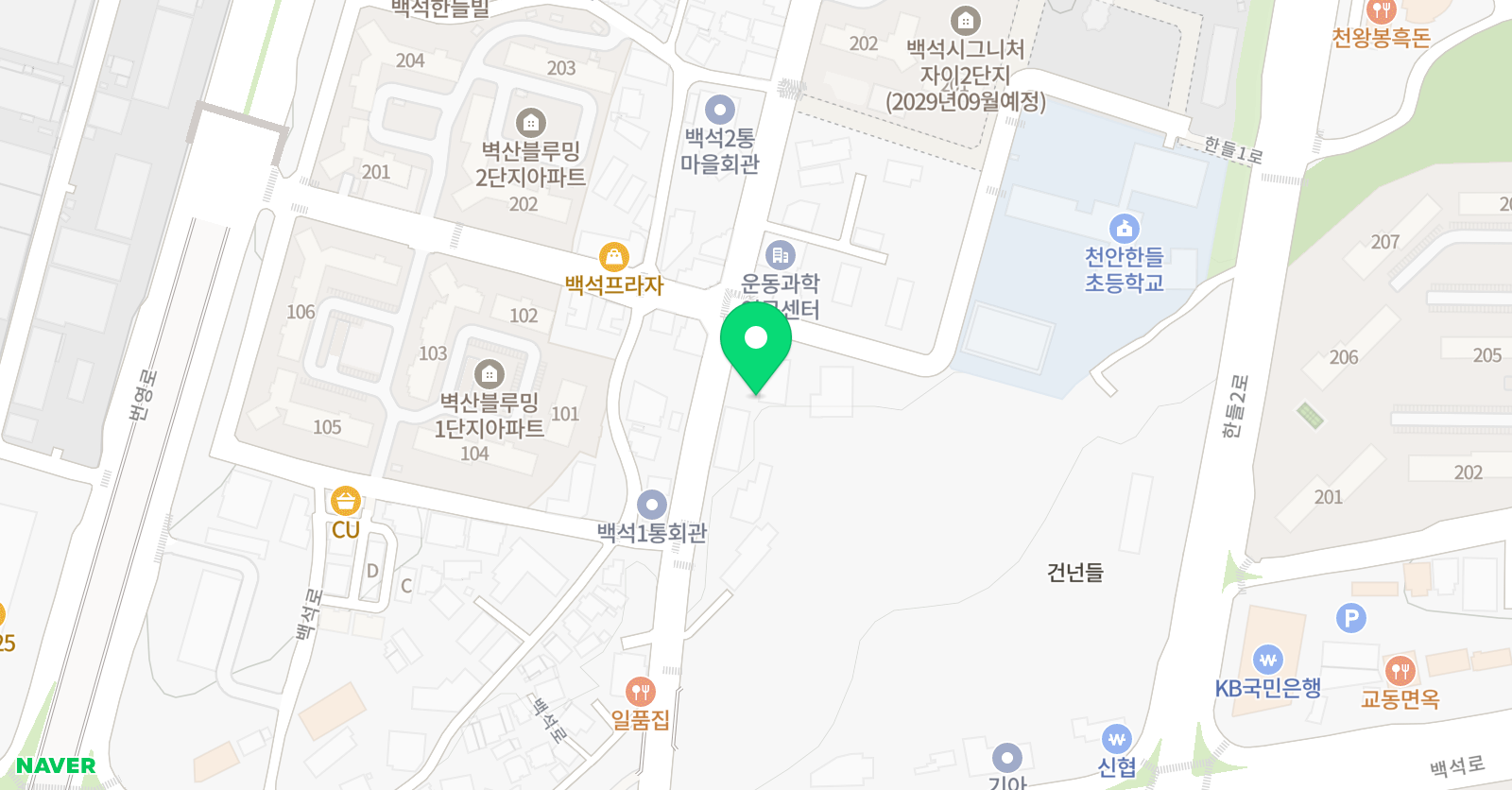 SLA 유소년스포츠클럽 위치