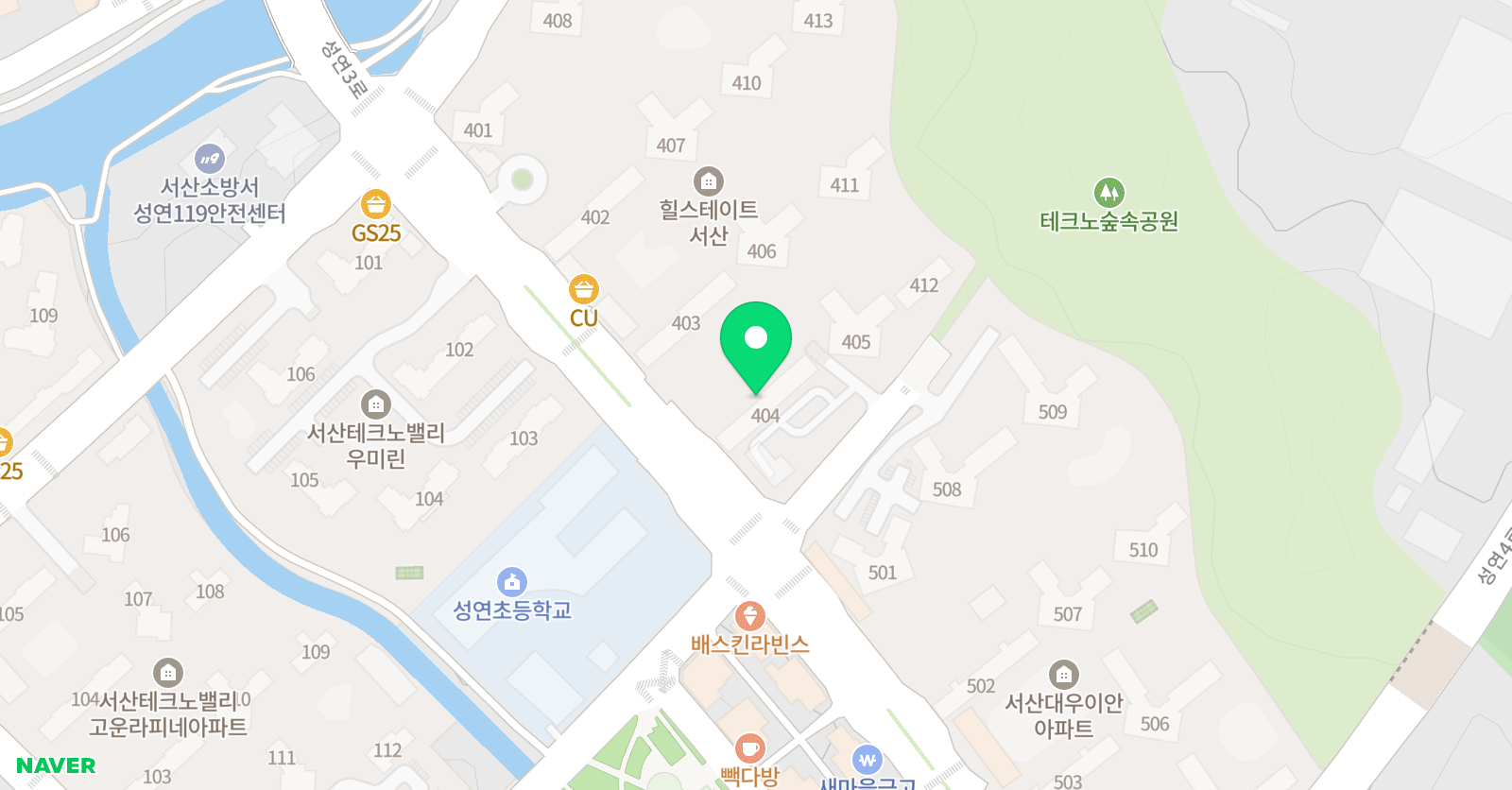 힐스 홈피아노 위치