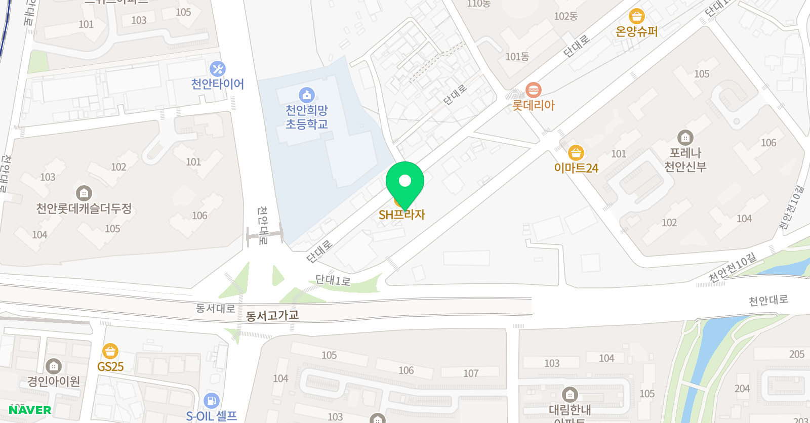 놀작희망 미술학원 위치