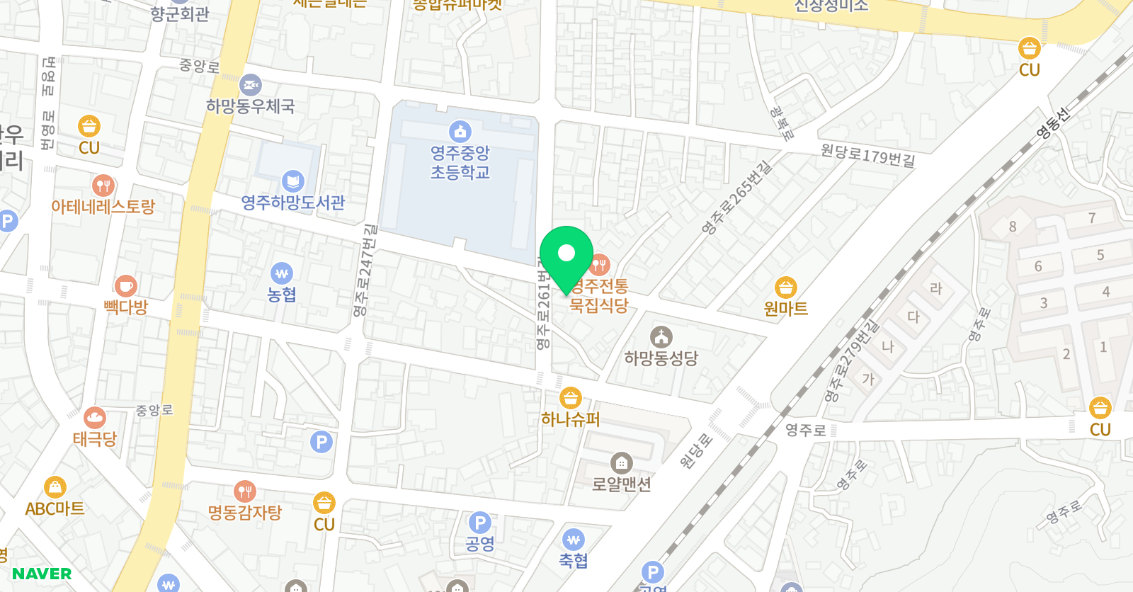그린나래 국어논술학원 위치