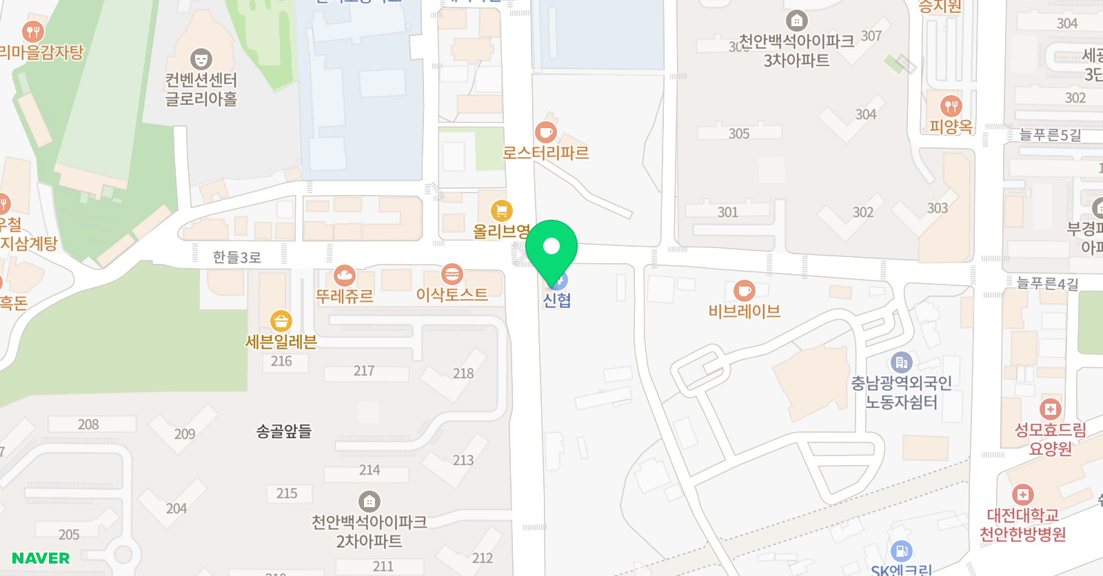 엠베스트SE 환서학원 위치