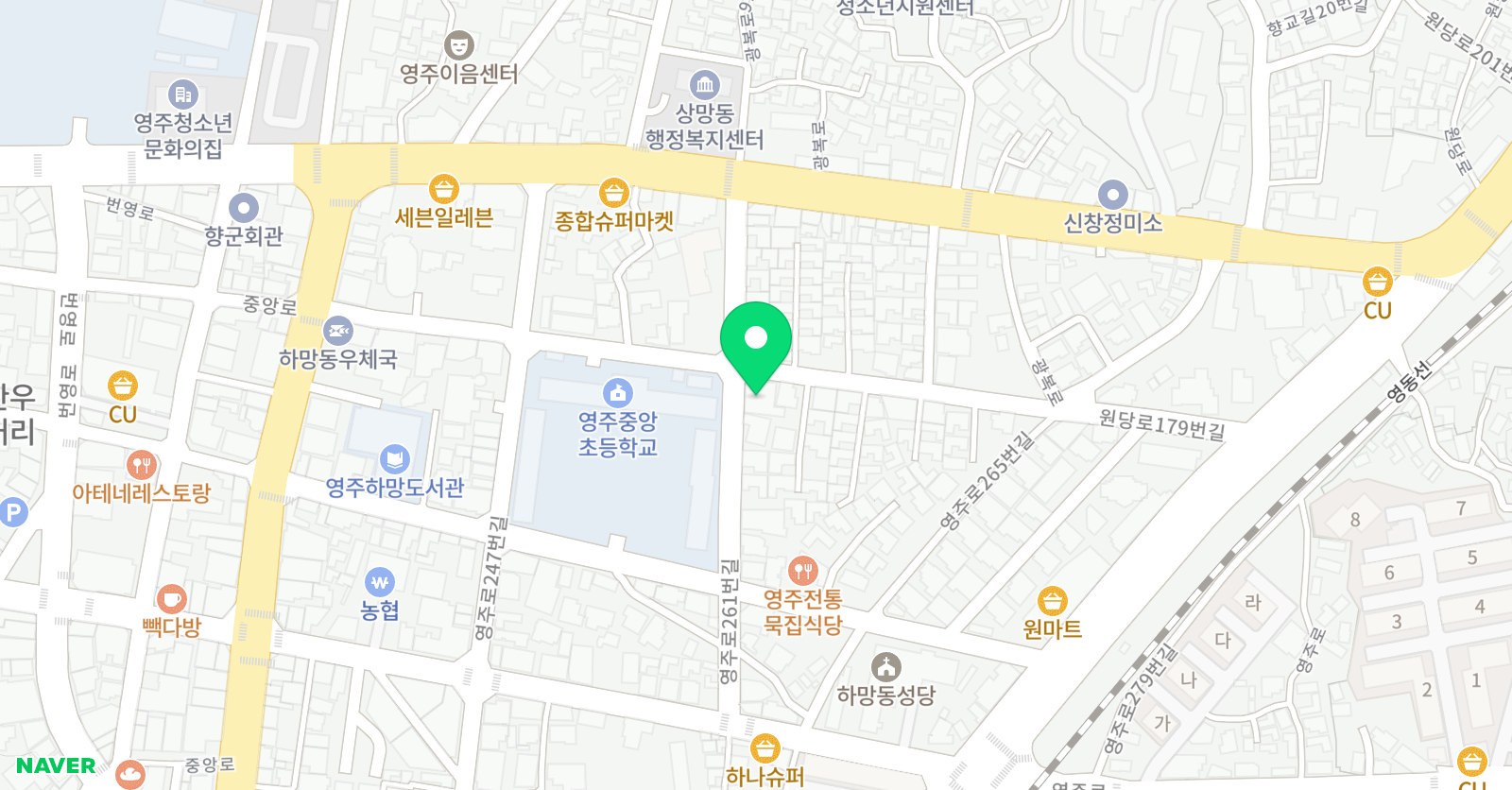 스마트해법수학 이룸학원 위치