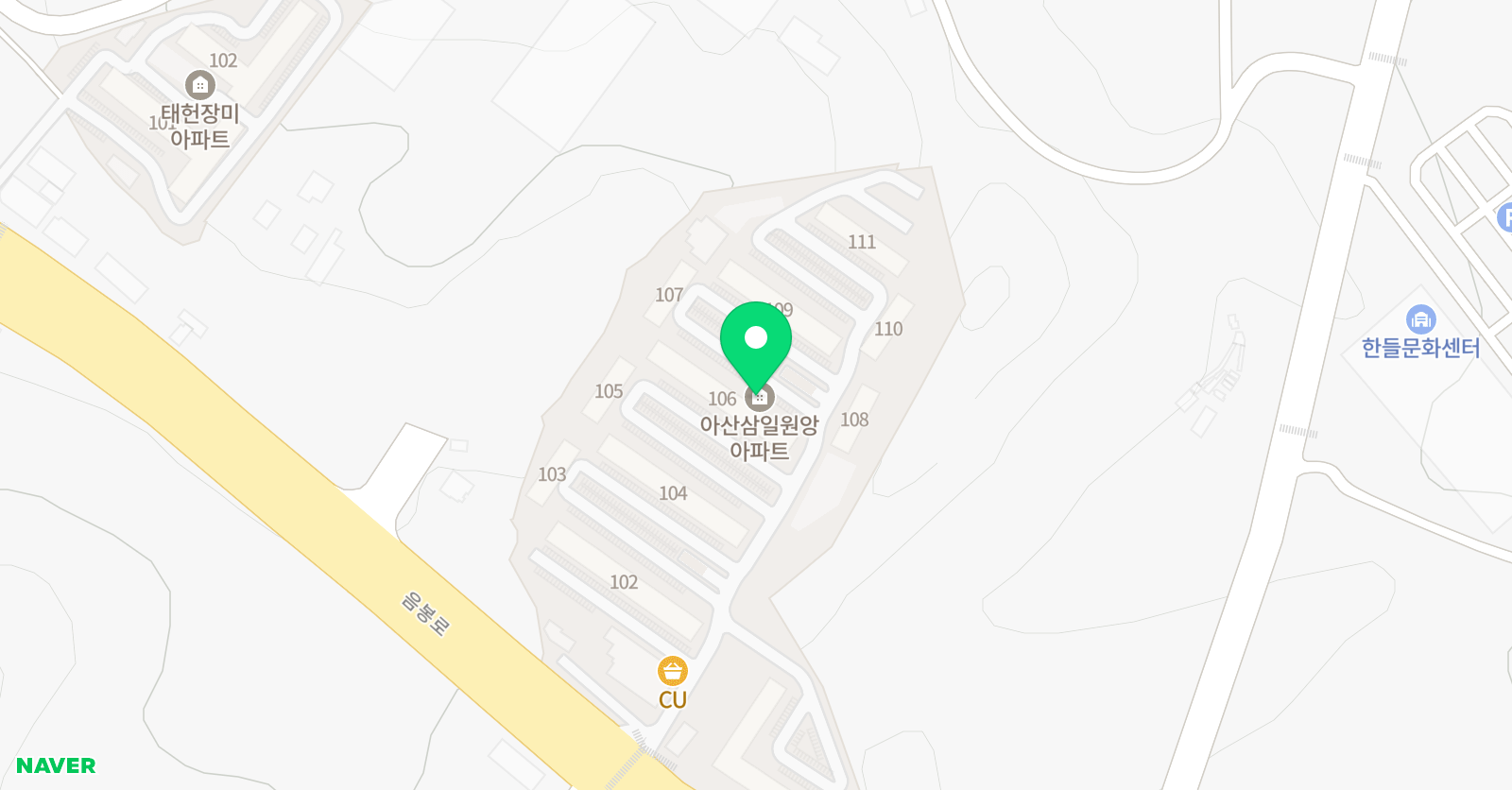 큰빛태권도장 위치
