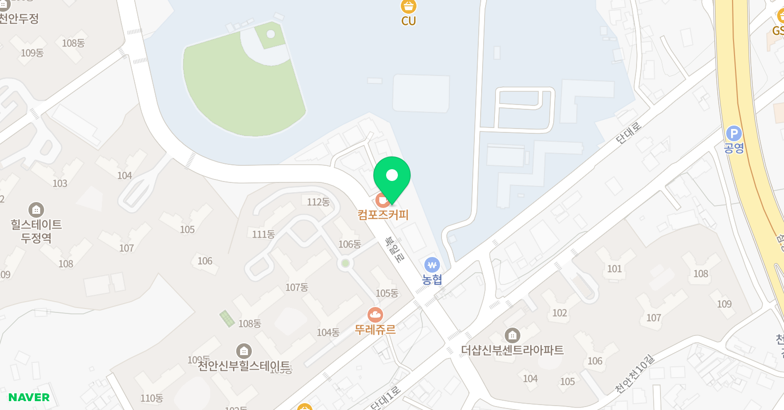 천안강 대학원 위치