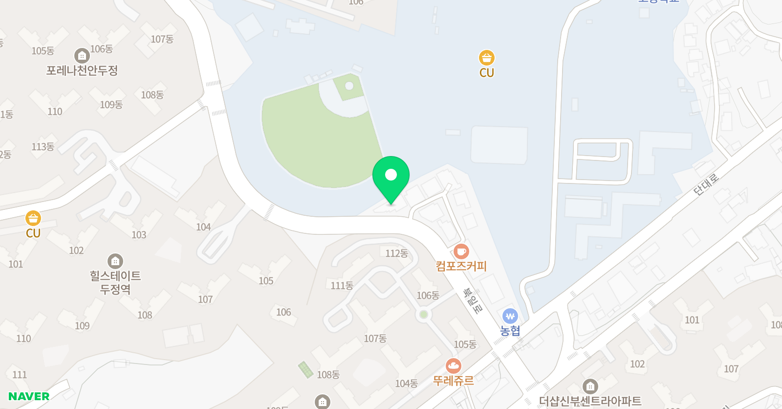 미래엔 영어수학원 탑학원 위치