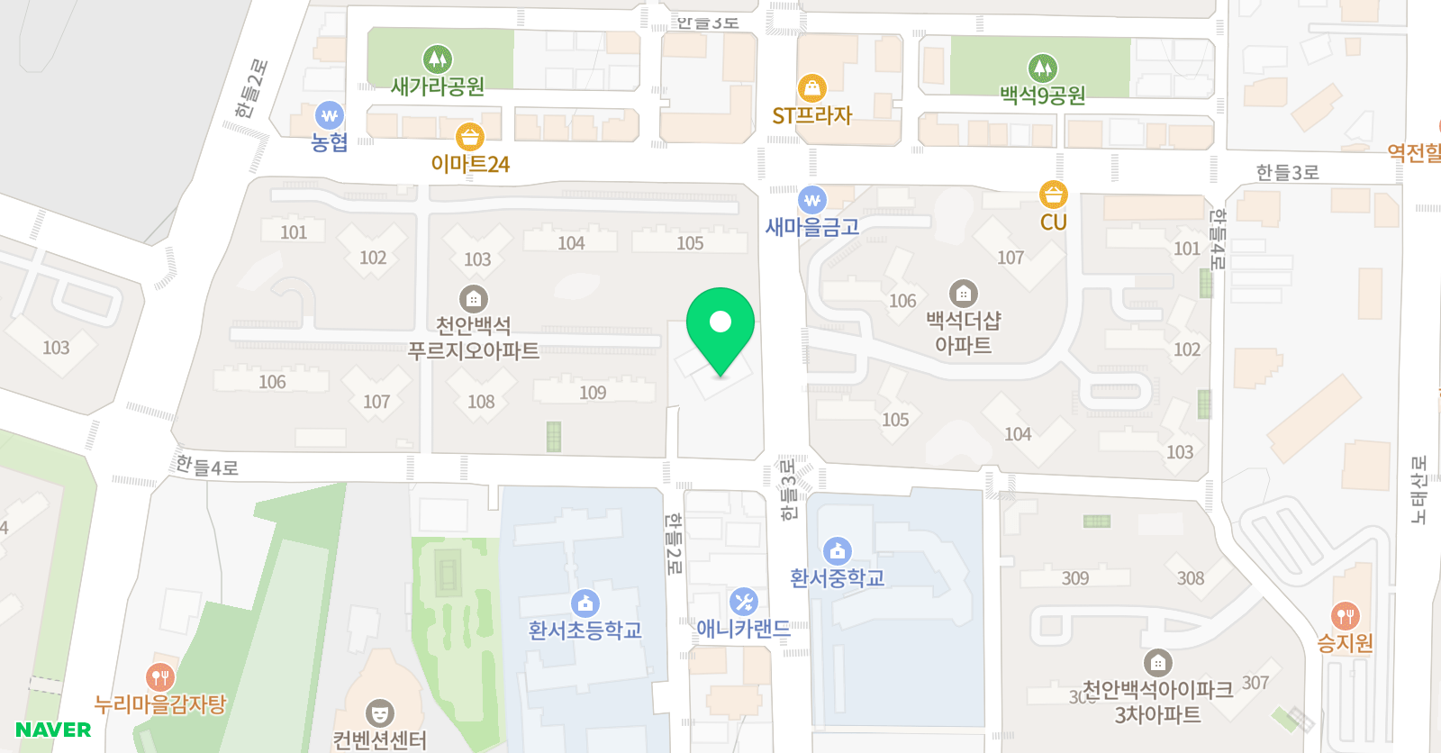 트리니티 어학원 위치