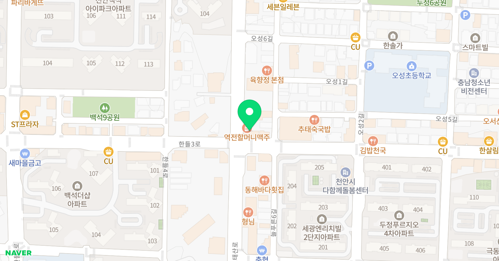 키쌤영어학원 위치