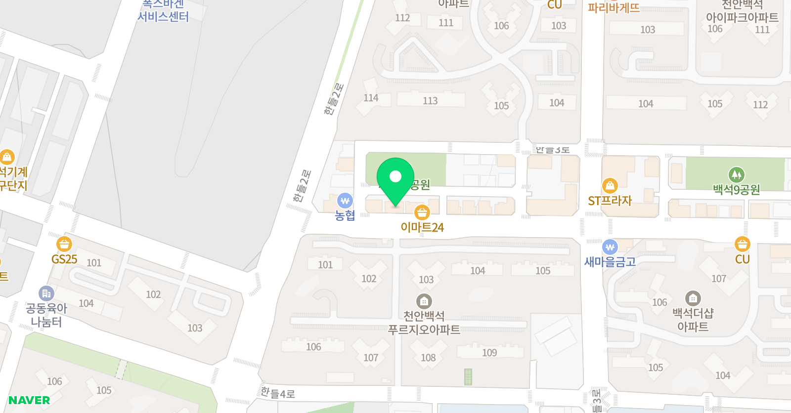링구아 영어어학원 위치