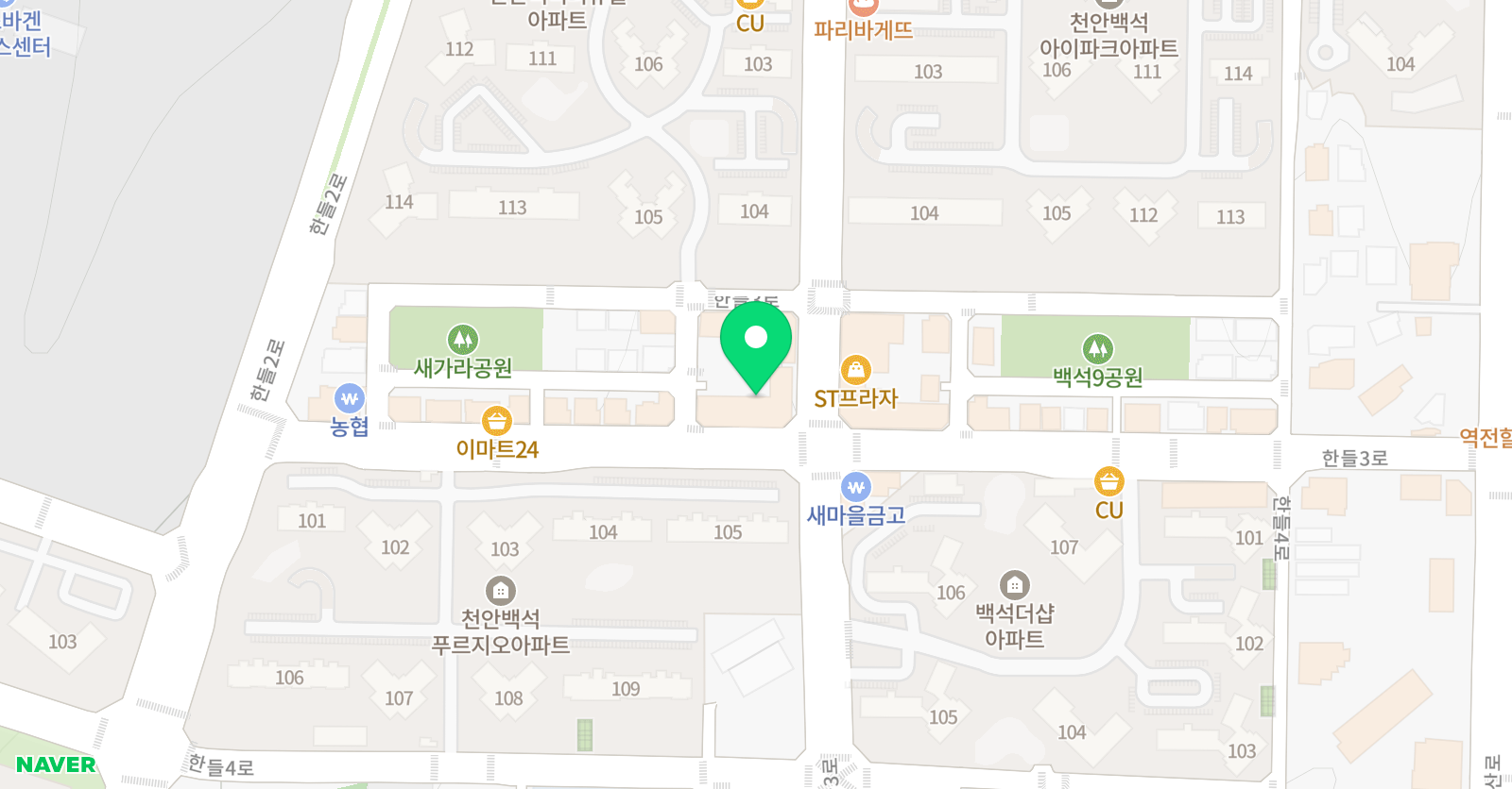삼성영어 환서브라이트 어학원 위치
