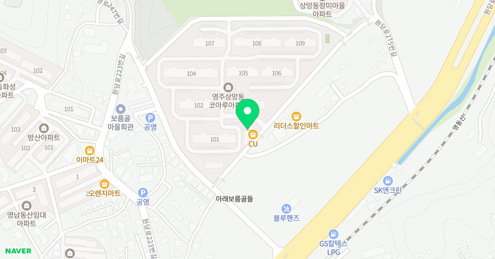 더쎈 수학전문교습소 위치