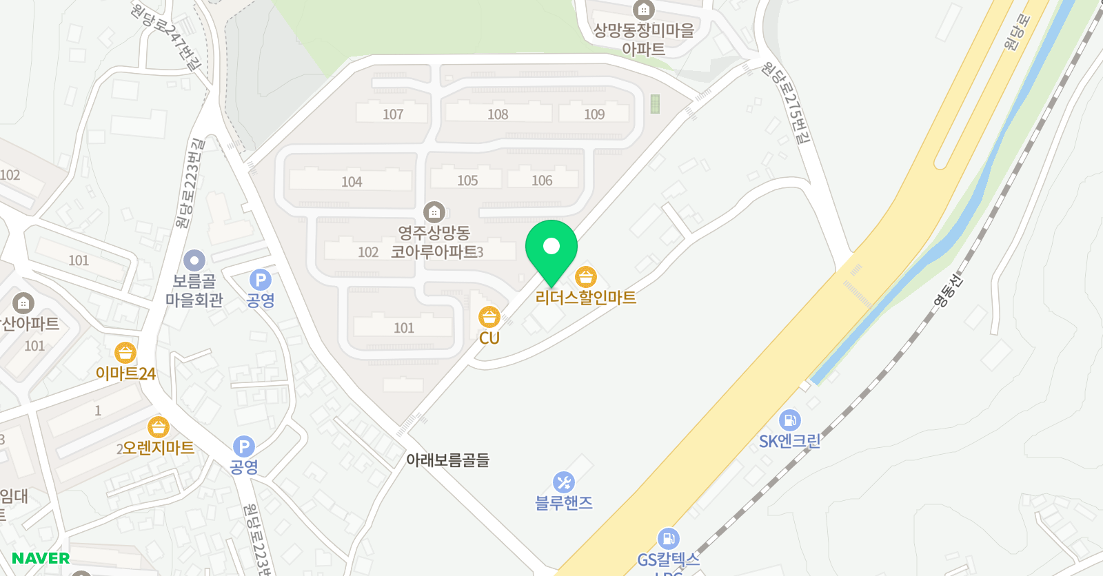 소리샘 피아노 위치