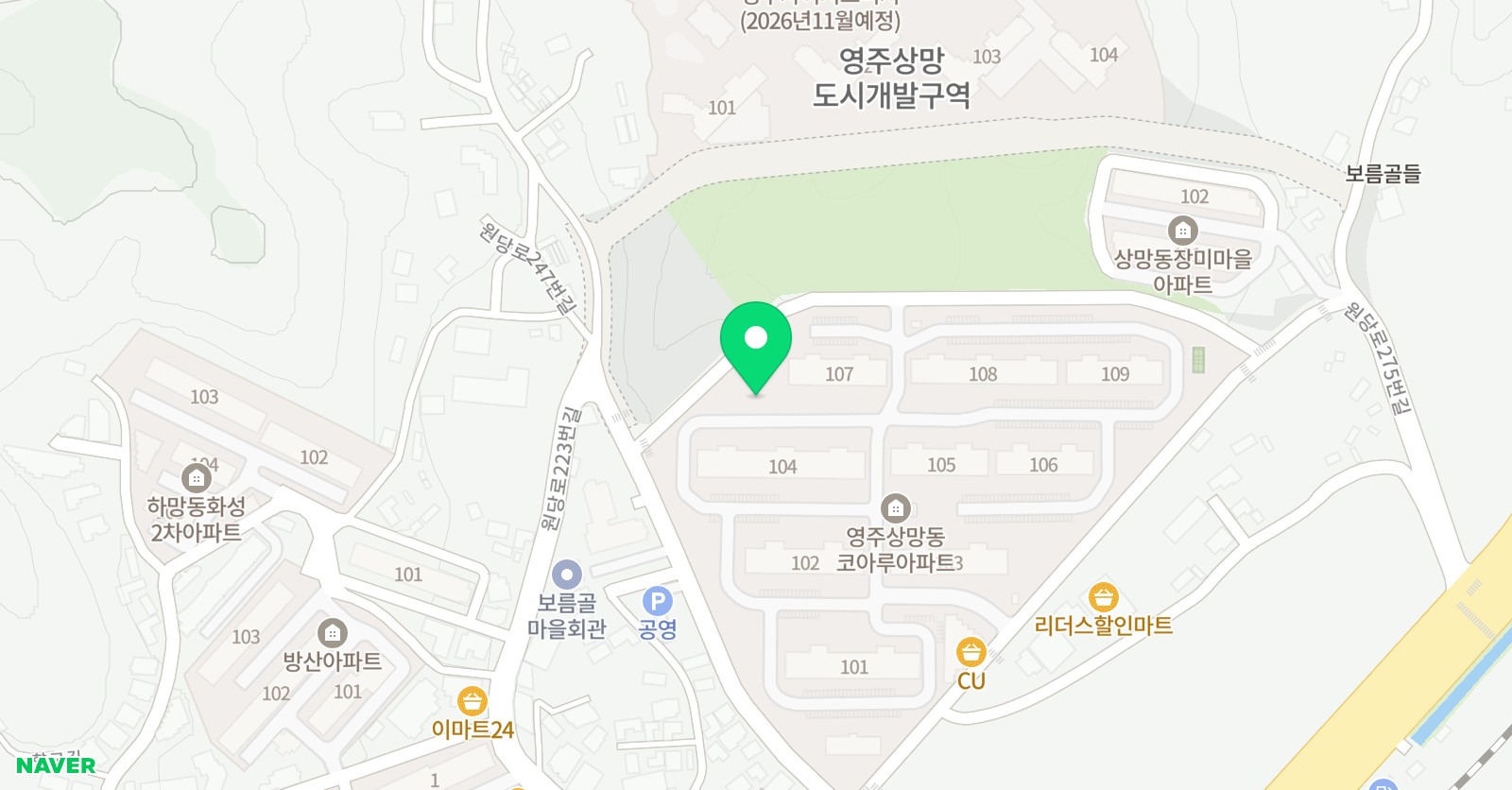 삼성영어 상망교실 위치