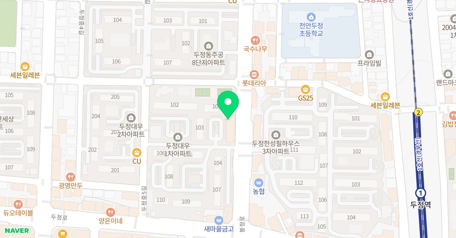 꿈꾸는 음악교습소 위치