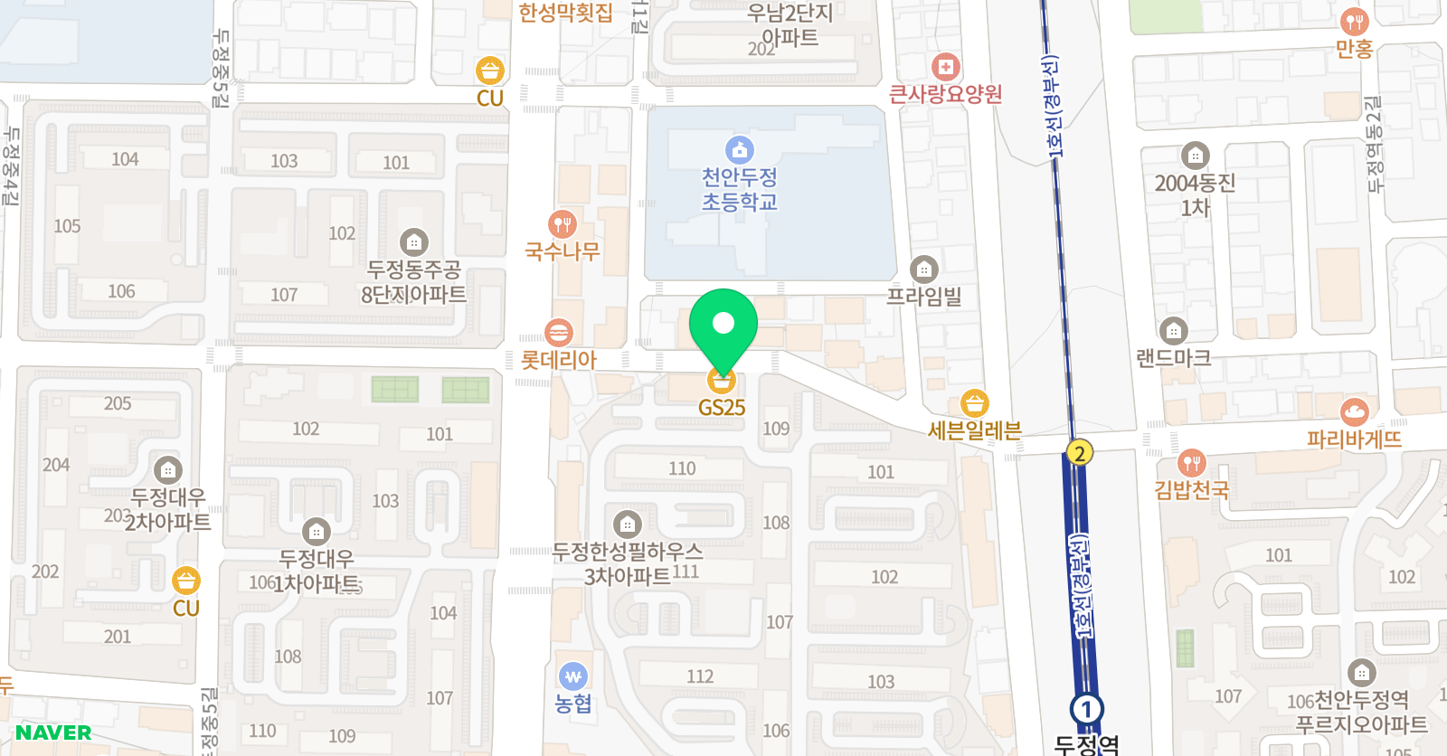 태권박사&스포츠짐 위치