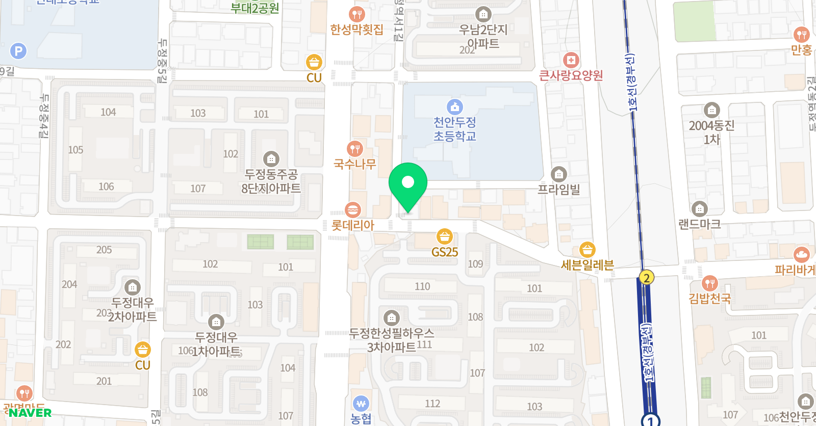 멘토스쿨 쥬니어학원 위치