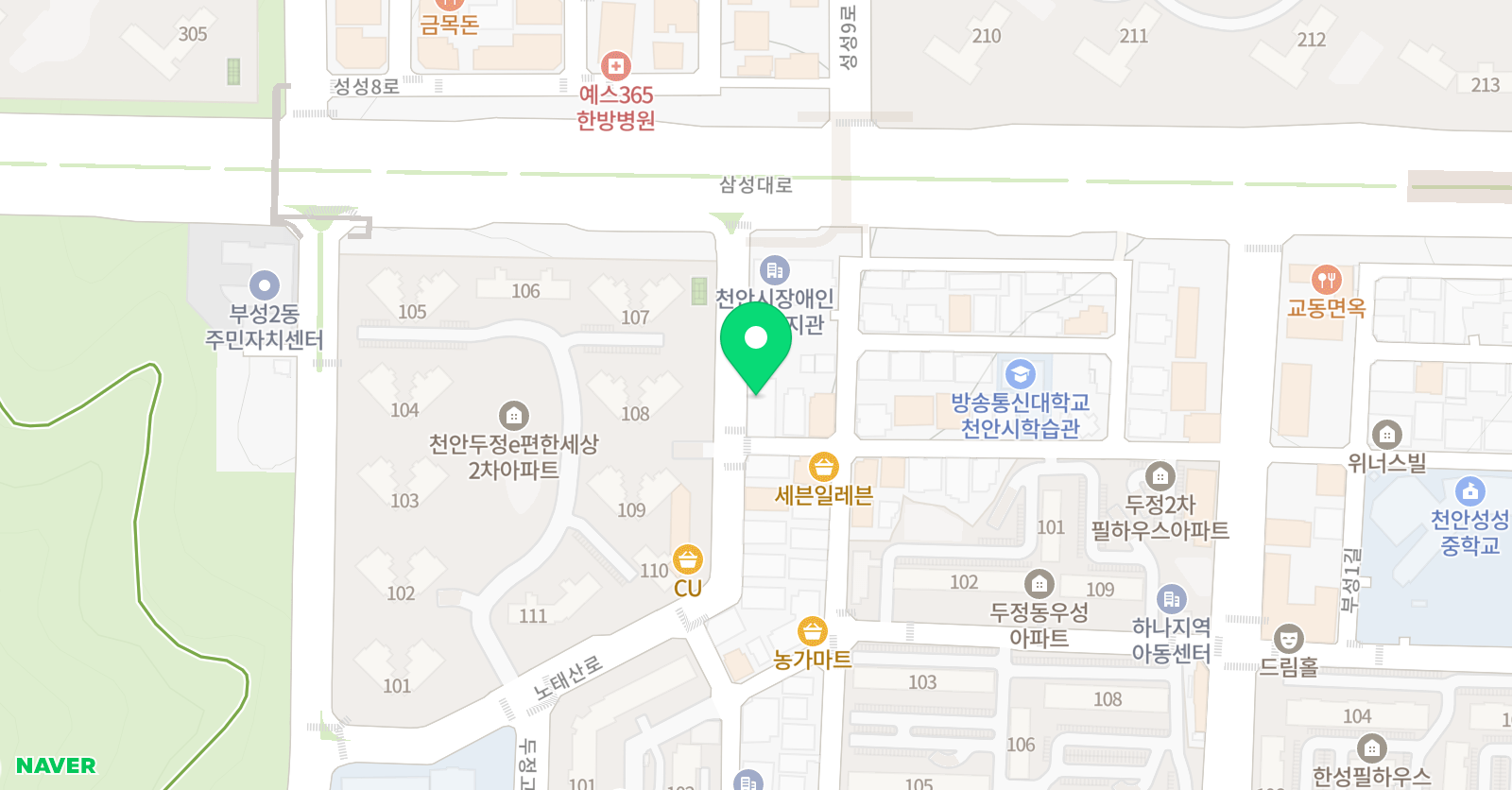 위너스짐 위치