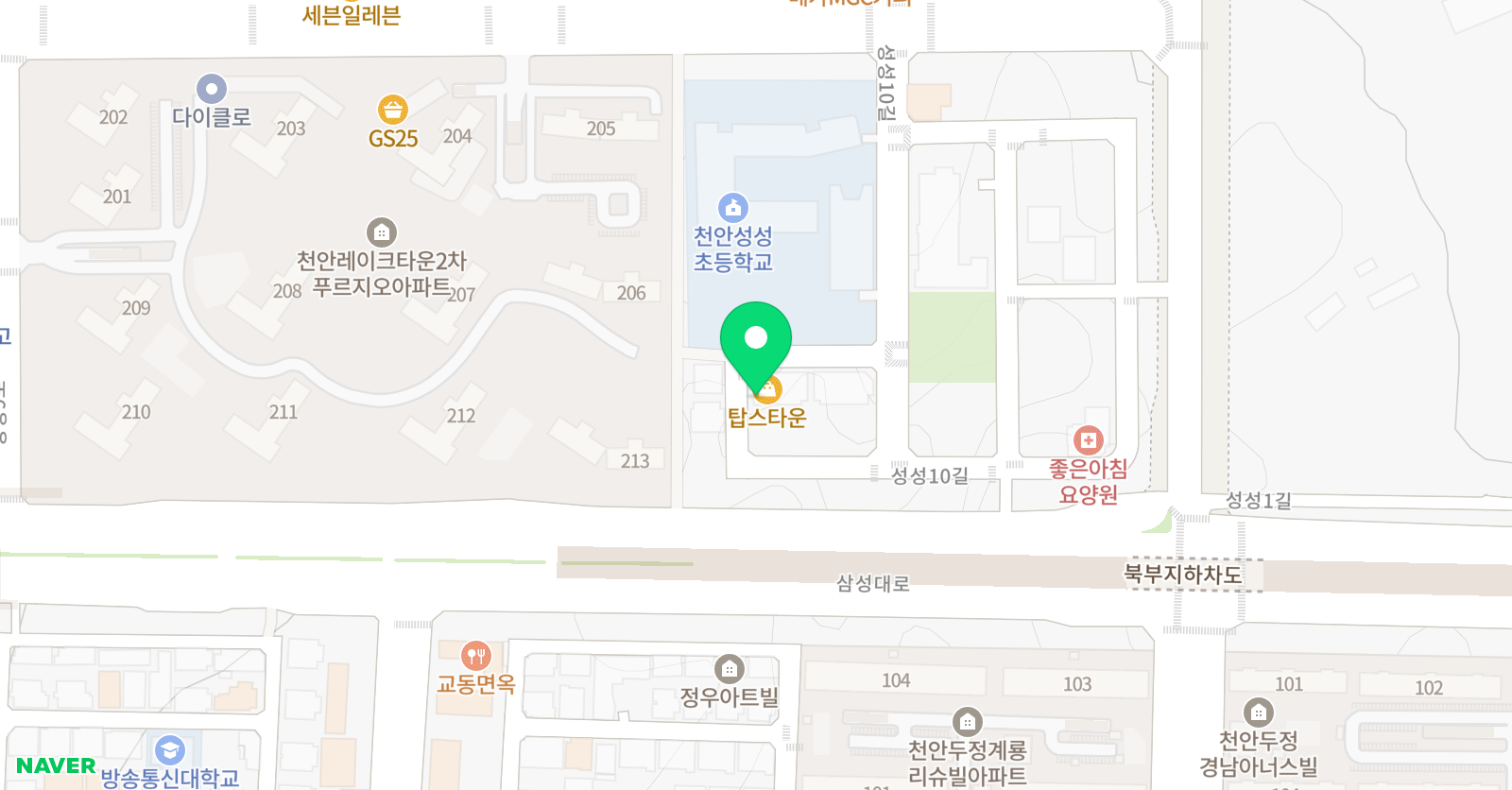 더리마커블 학원 위치