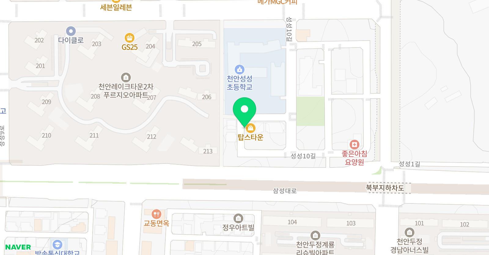 꿈나무 음악학원 위치