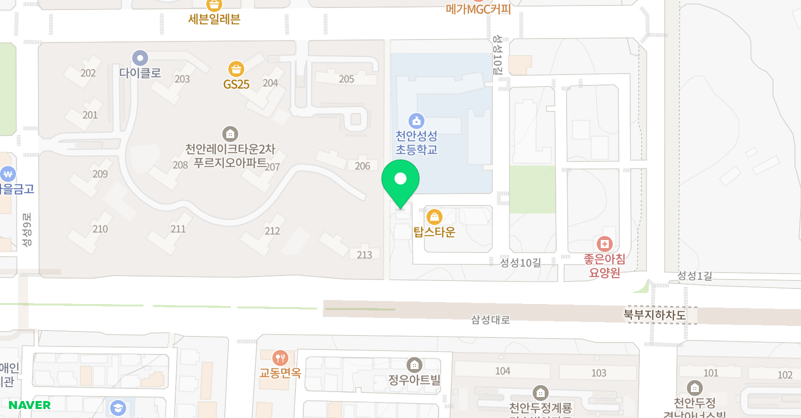 성성 음악학원 위치