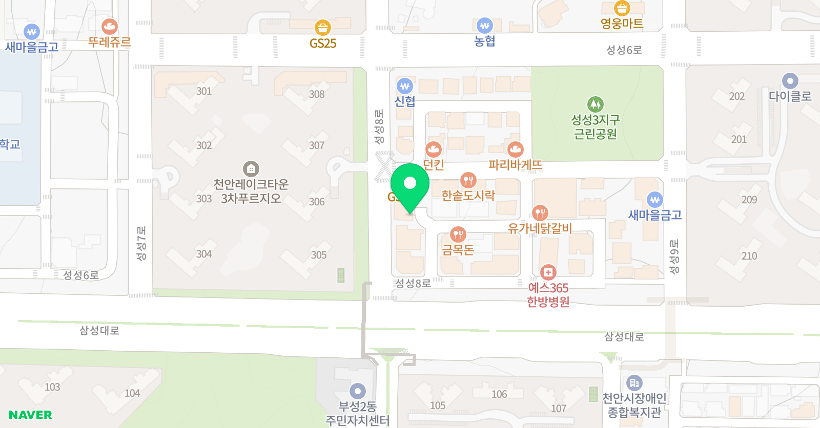 태권박사 스포츠짐 위치