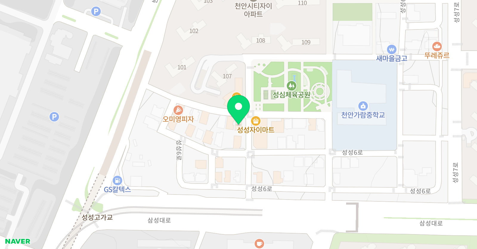 아티젠 미술학원 위치