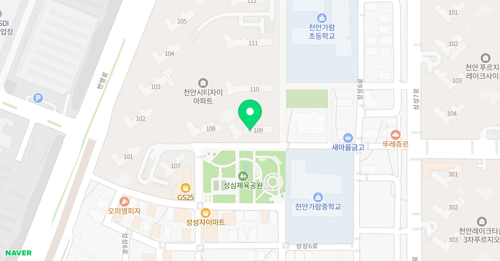 기탄 사고력교실 성성자이교실 위치